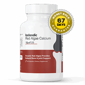 celandic Red Algae Calcium by GenF20® Natural Bone Health & Joint Pain Relief
